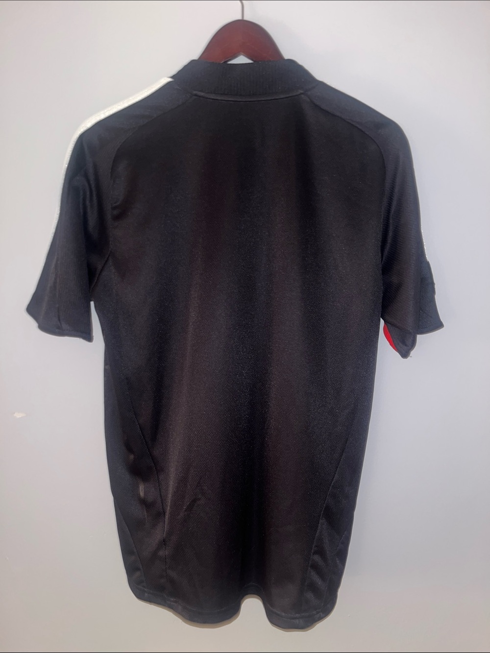 adidas Black D.C. United Soccer Jersey with VW Crest - Picture 6 of 6